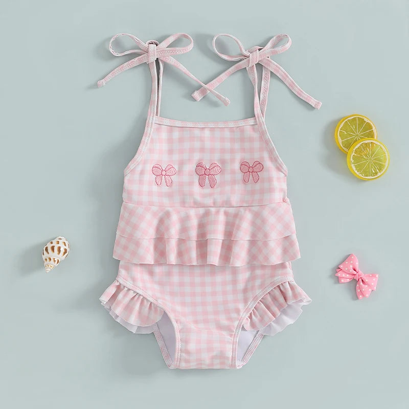 Maillot Volanté Bébé – Petits Bains Plein de Charme (0-3 ans)