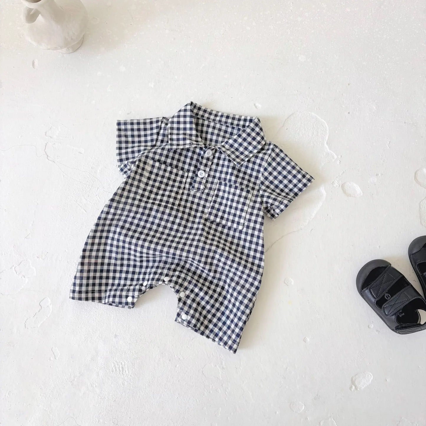 Combi Vichy en Coton