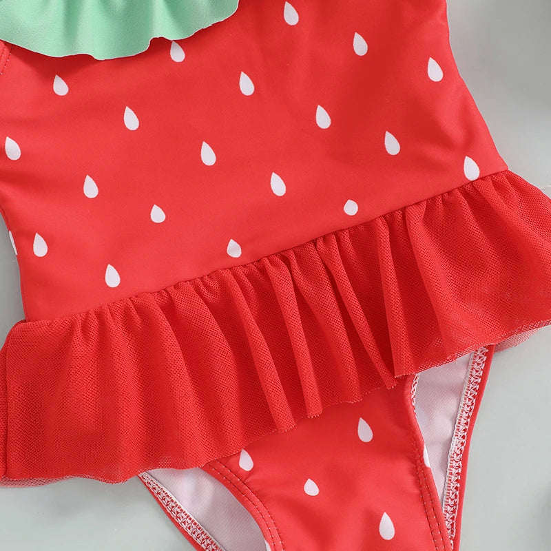 Maillot Volanté Bébé – Petits Bains Plein de Charme (0-3 ans)