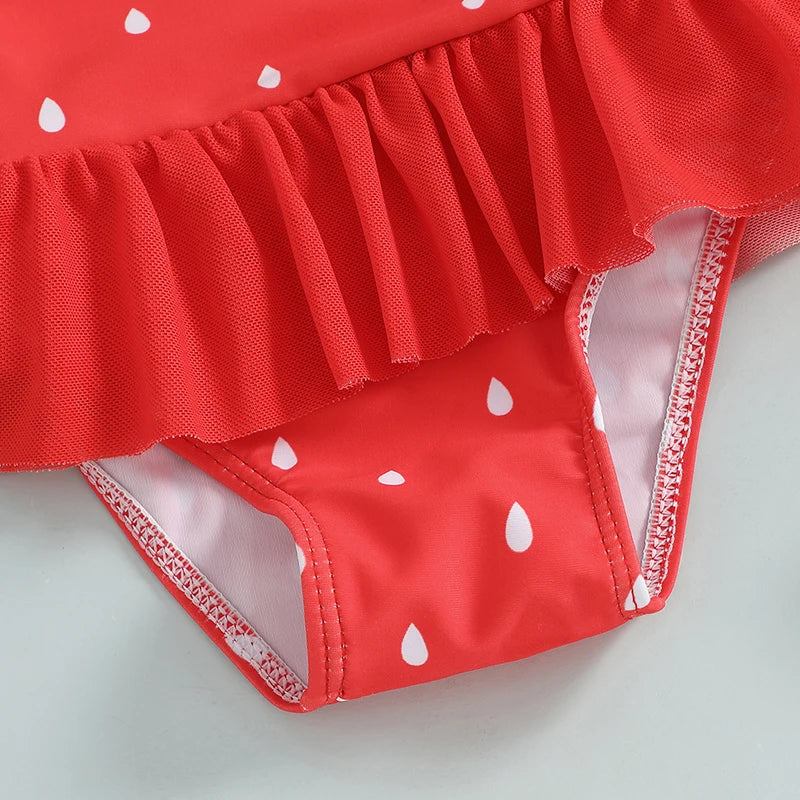Maillot Volanté Bébé – Petits Bains Plein de Charme (0-3 ans)