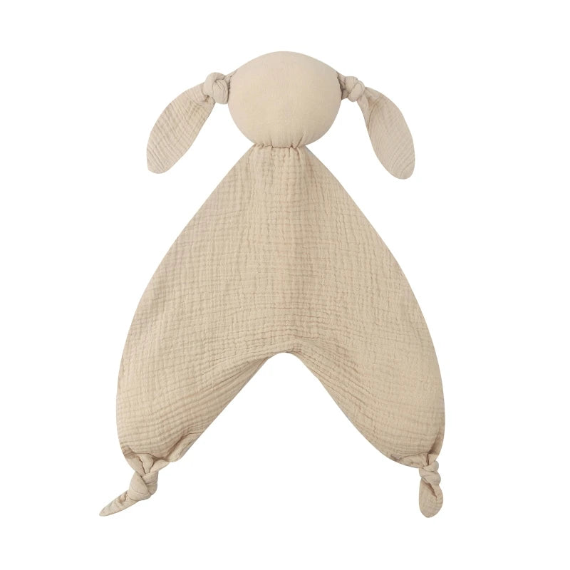 Lapinou d’Amour – Doudou Apaisant en Coton Muslin