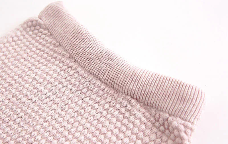 Doux Cocoon – Ensemble Tricot Bébé (Pull + Pantalon)