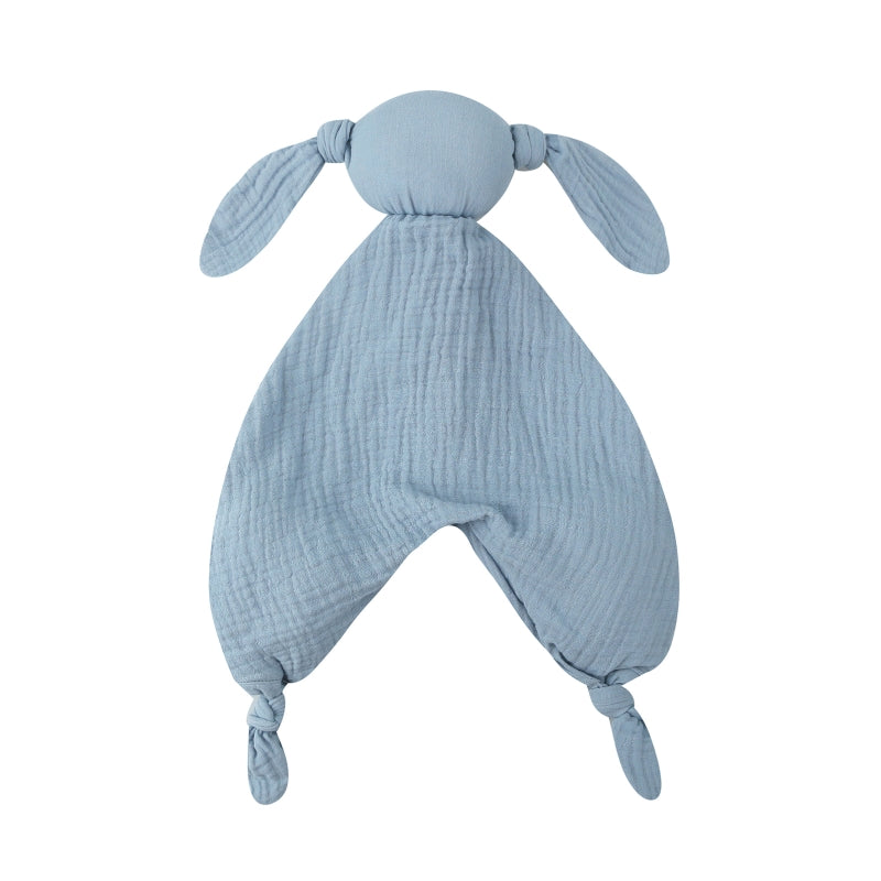 Lapinou d’Amour – Doudou Apaisant en Coton Muslin