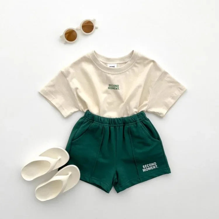Ensemble Cozy – T-shirt tout doux & short assorti