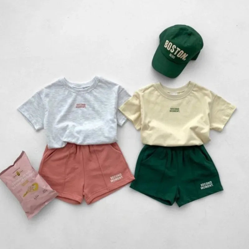 Ensemble Cozy – T-shirt tout doux & short assorti