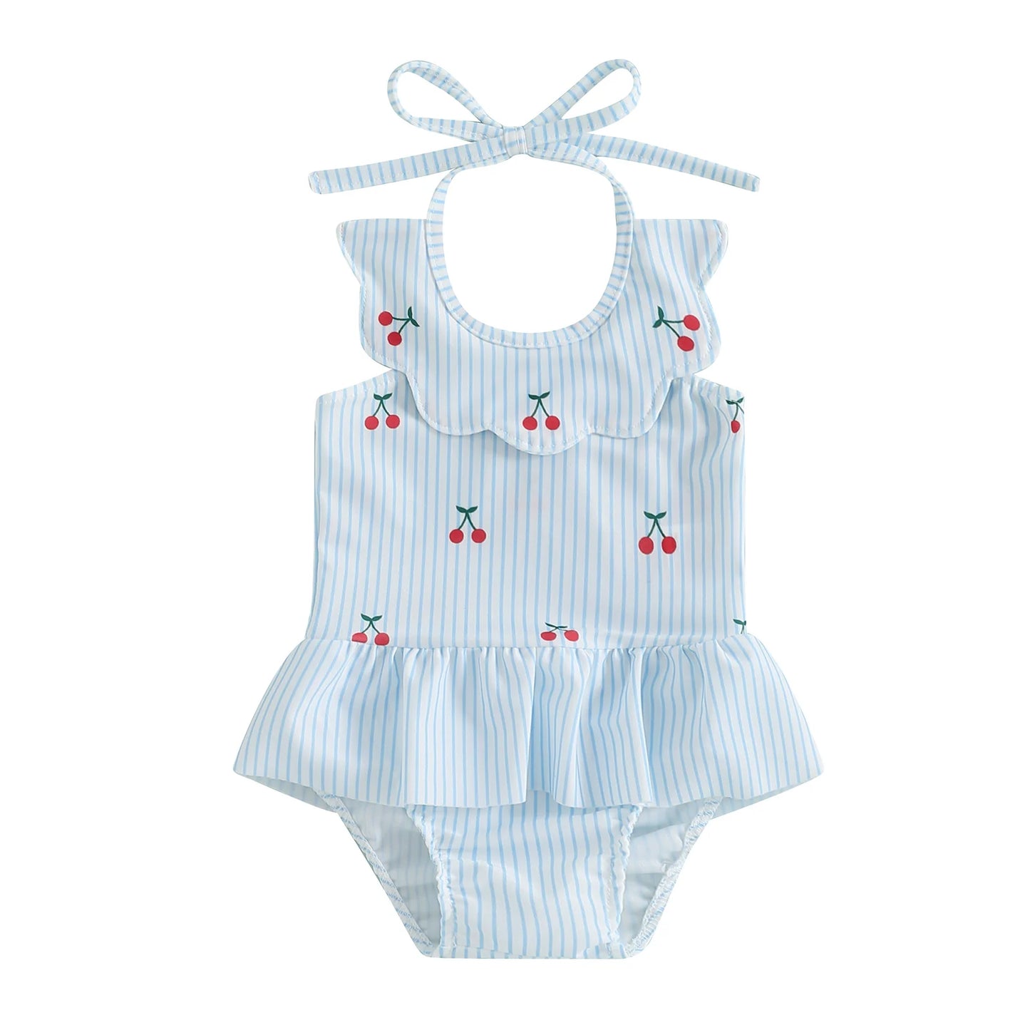 Maillot Volanté Bébé – Petits Bains Plein de Charme (0-3 ans)