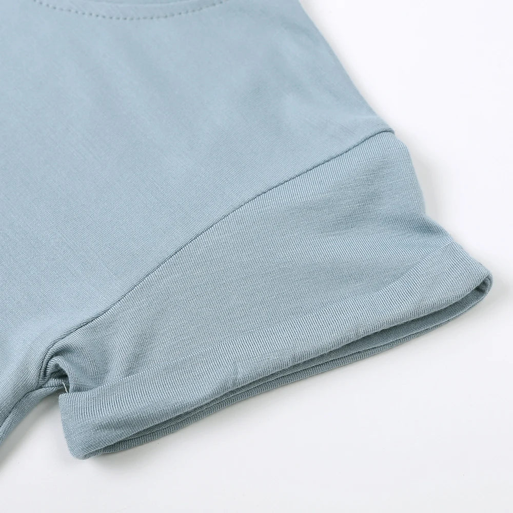 Combi Bambou – Barboteuse Minimaliste en Fibre Naturelle (3–24 mois)