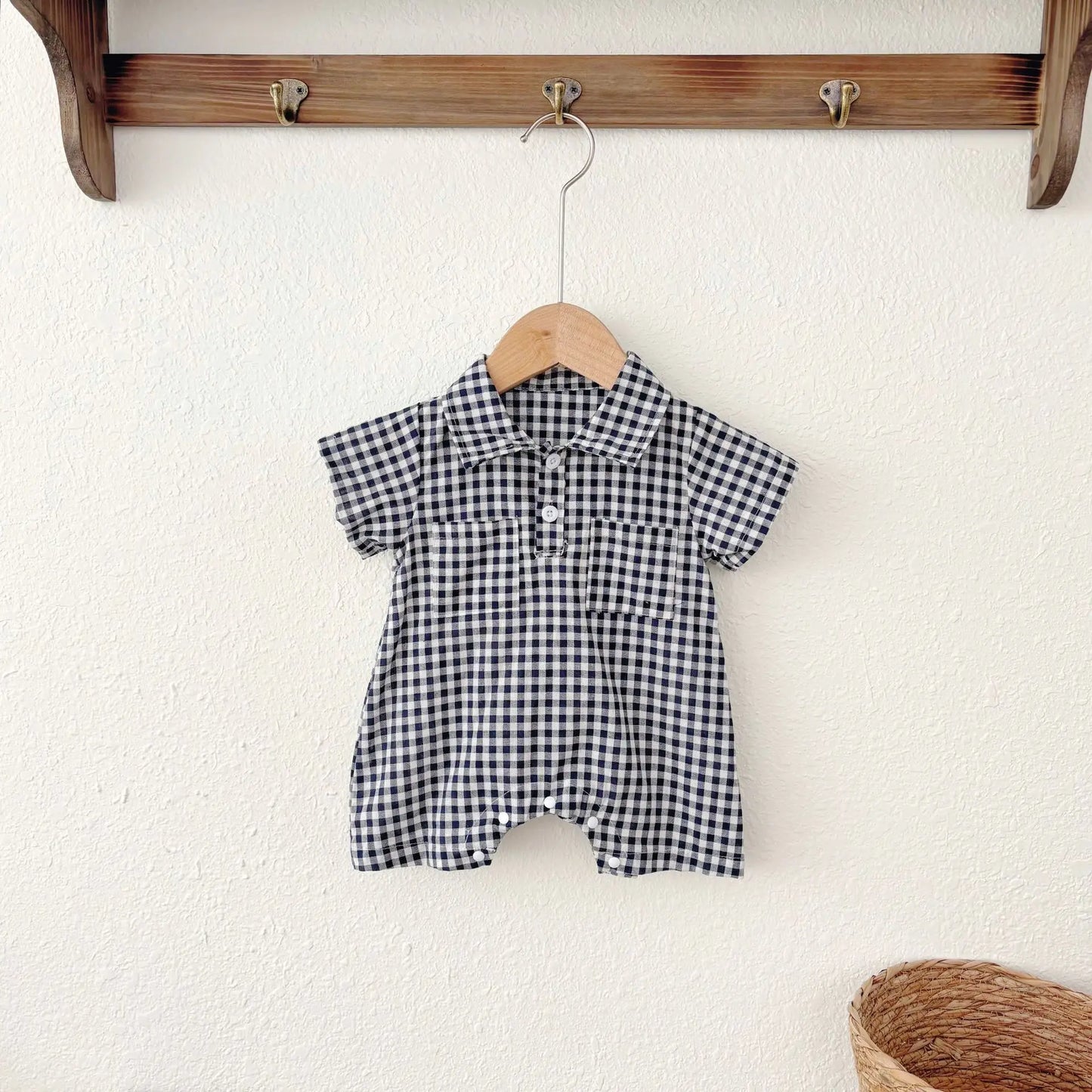 Combi Vichy en Coton