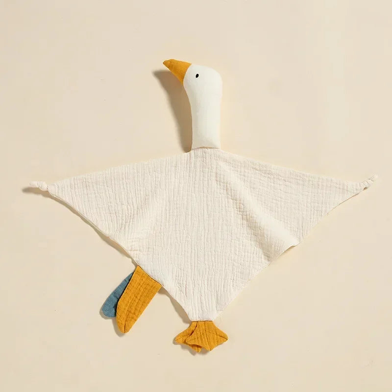 Gabin l’Oie – Doudou Câlin en Coton Muslin