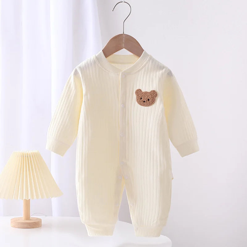 Pyjama Douillet Petit Ours – Coton 100 % Bio (0 à 24 mois)