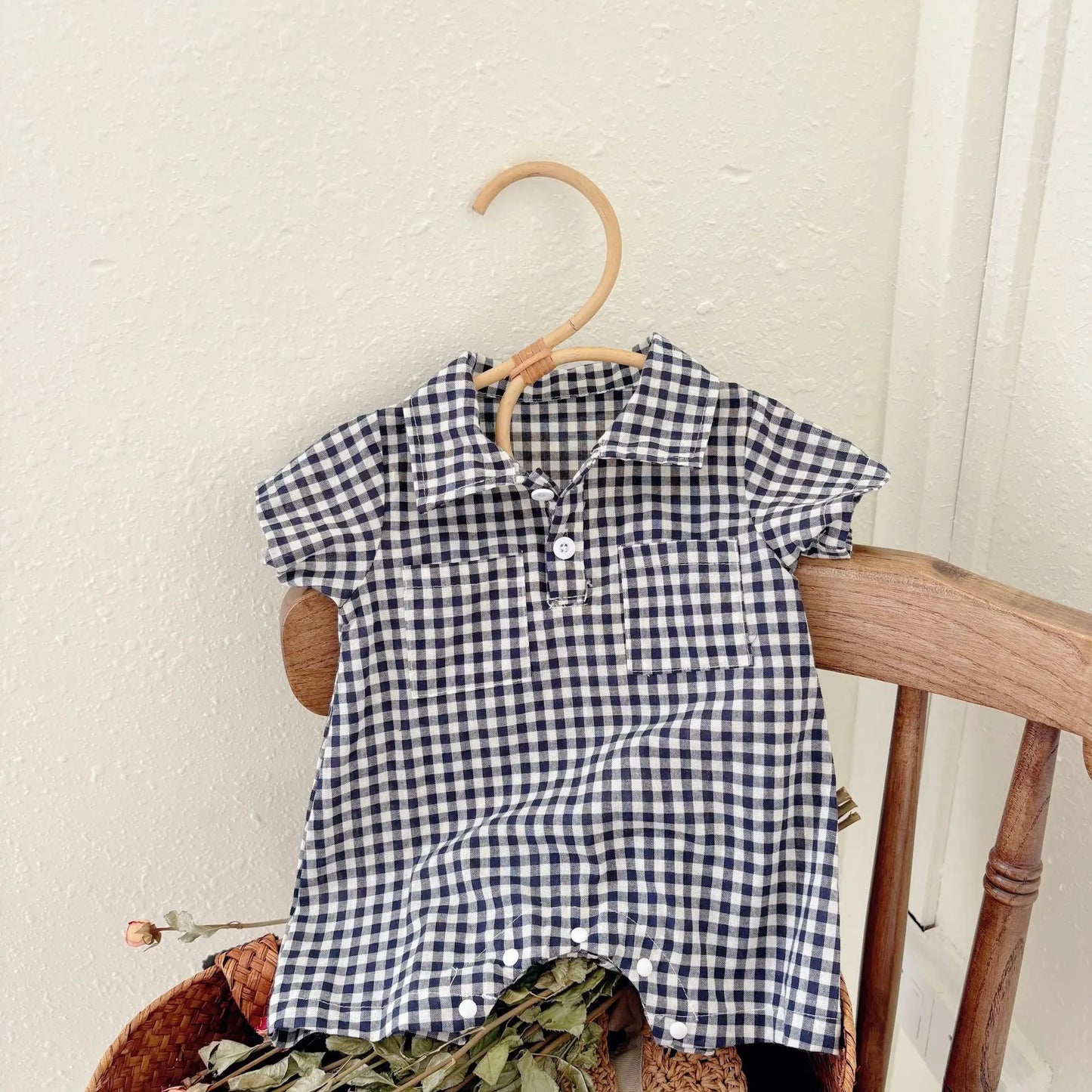 Combi Vichy en Coton