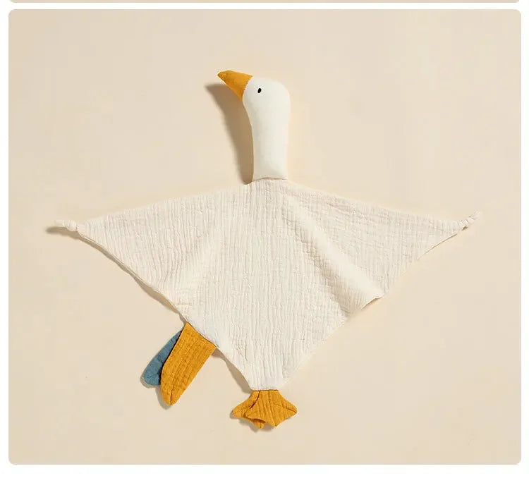 Gabin l’Oie – Doudou Câlin en Coton Muslin