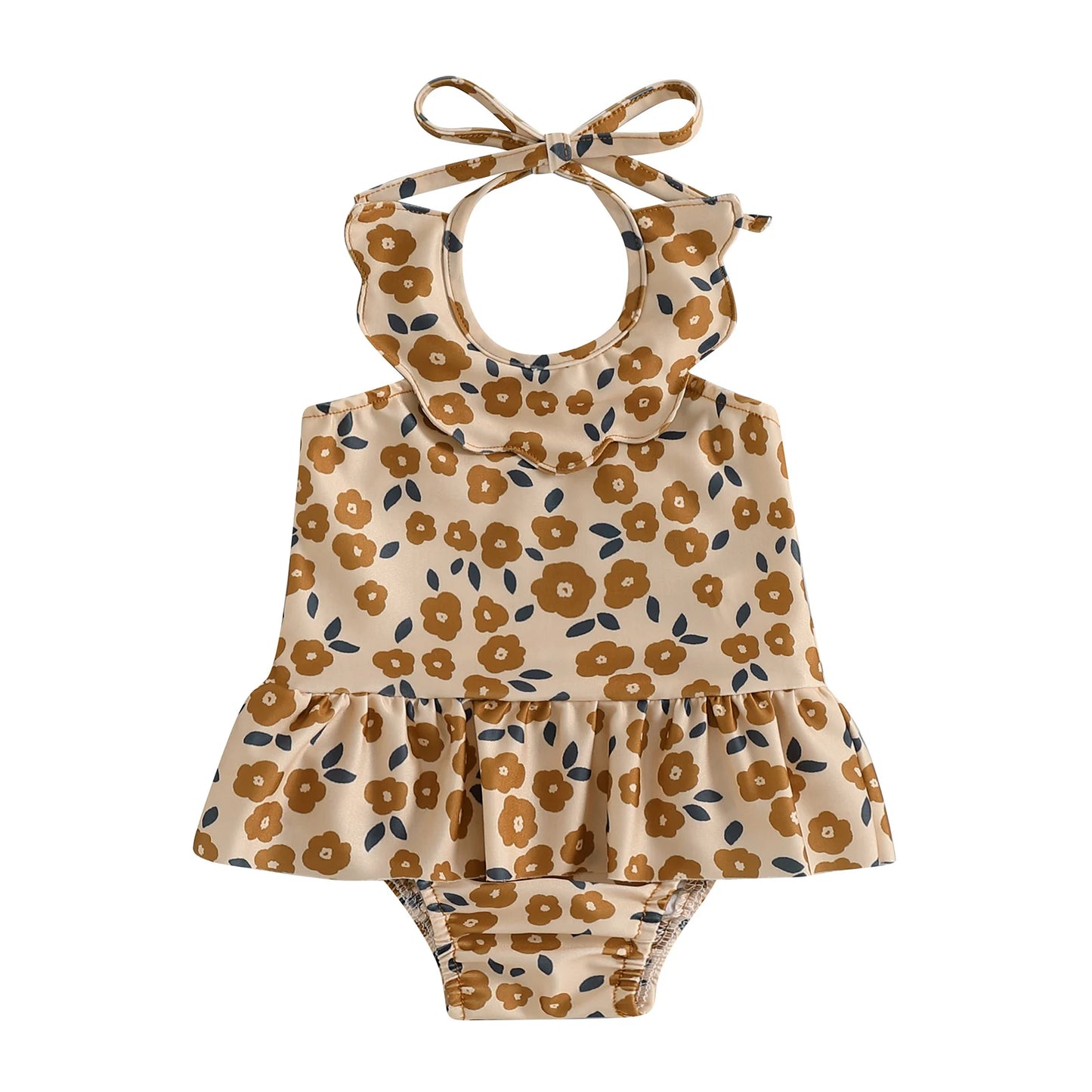 Maillot Volanté Bébé – Petits Bains Plein de Charme (0-3 ans)