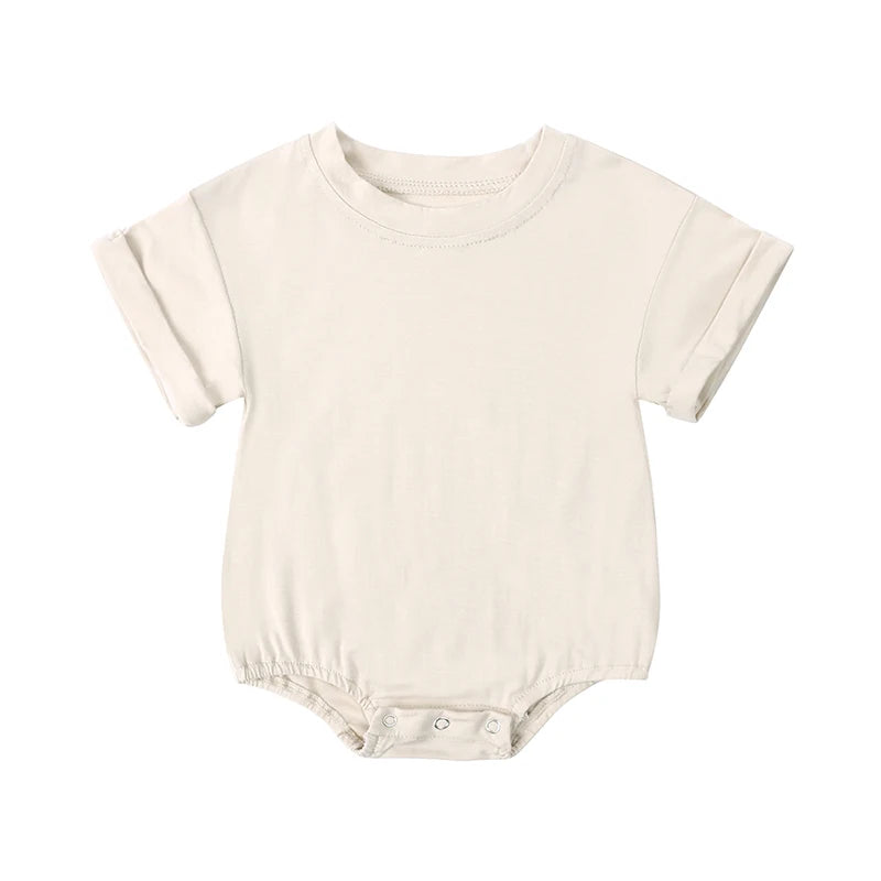 Combi Bambou – Barboteuse Minimaliste en Fibre Naturelle (3–24 mois)