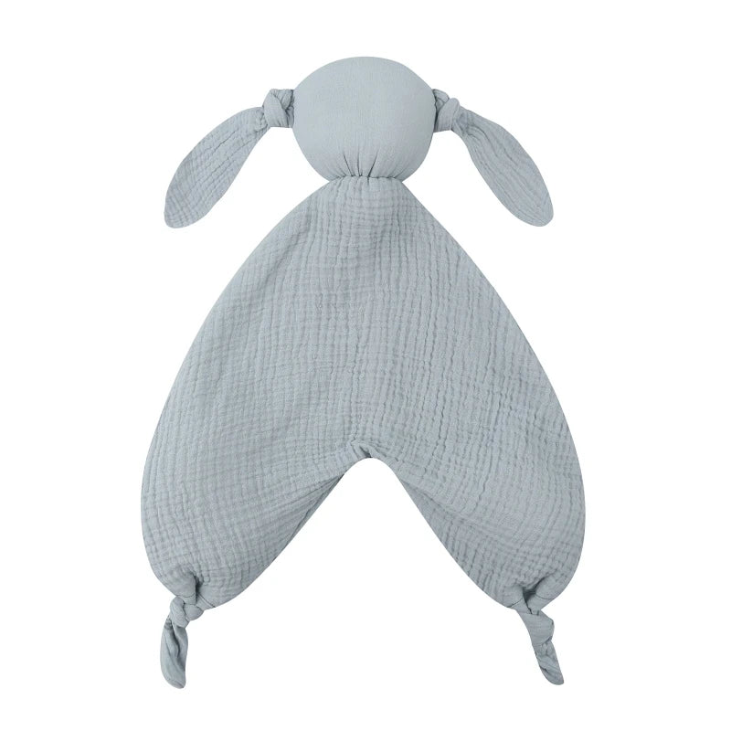 Lapinou d’Amour – Doudou Apaisant en Coton Muslin