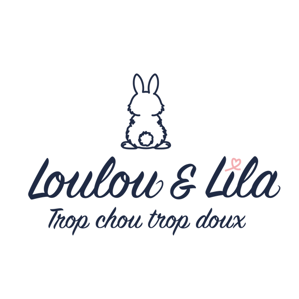 loulou et lila logo boutique de vente de pret a porter pour enfant