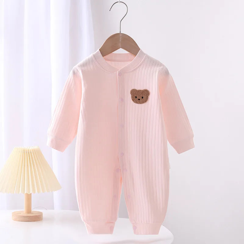 Pyjama Douillet Petit Ours – Coton 100 % Bio (0 à 24 mois)