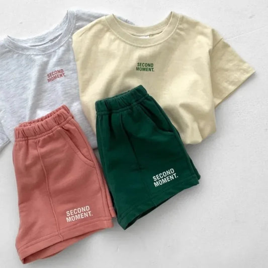 Ensemble Cozy – T-shirt tout doux & short assorti