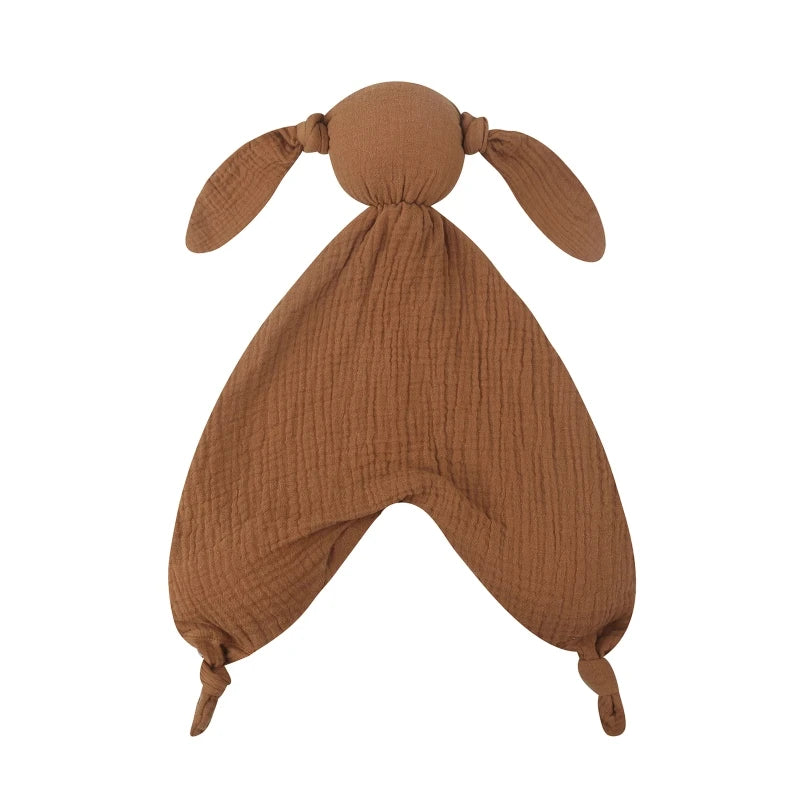 Lapinou d’Amour – Doudou Apaisant en Coton Muslin