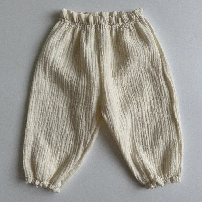 Pantalon Malin Souple en Coton Bio Imprimé