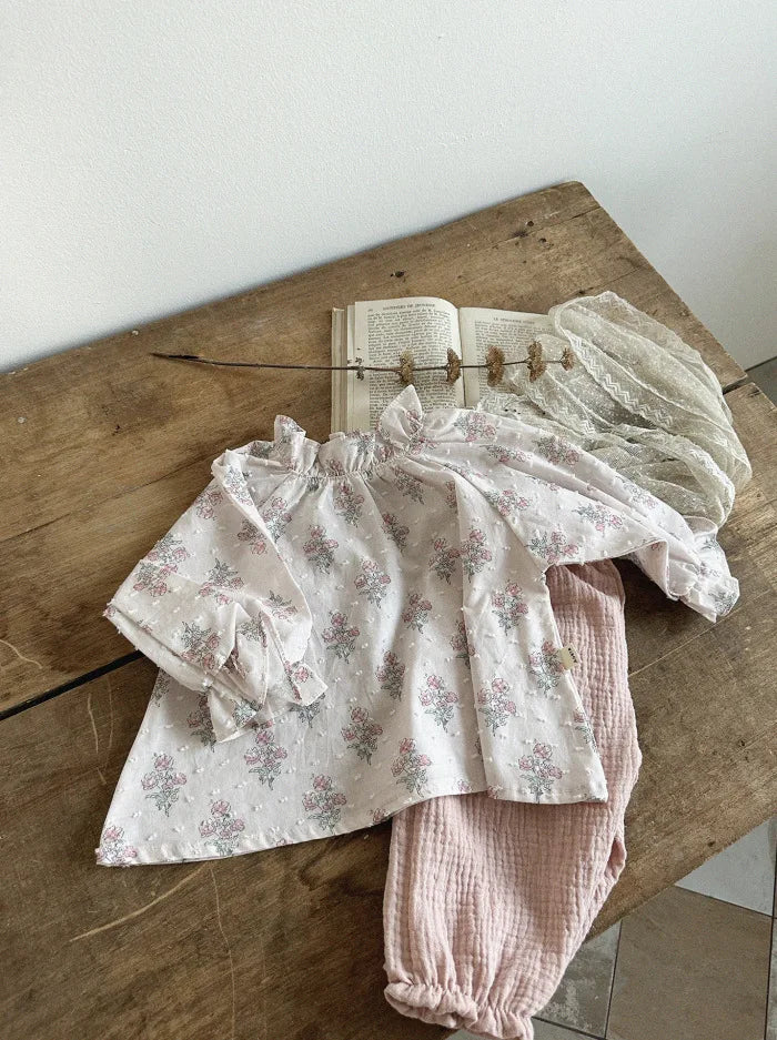Pantalon Malin Souple en Coton Bio Imprimé