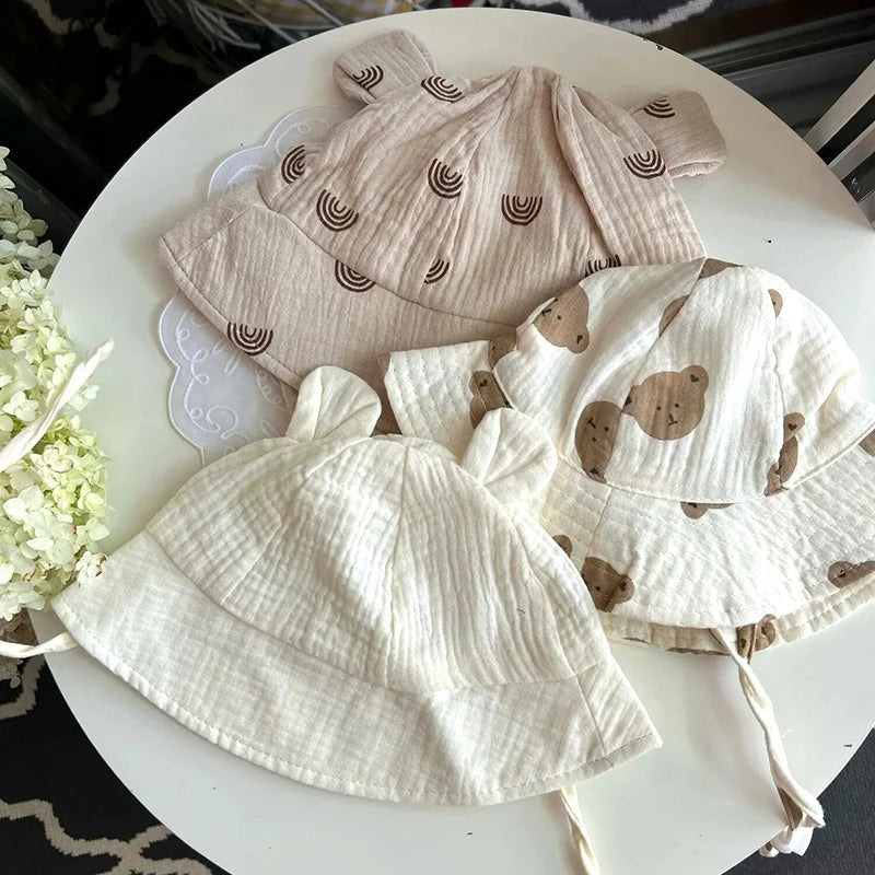 Chapeau P’tites Oreilles – Bob Bébé à Imprimés (3–12 mois)