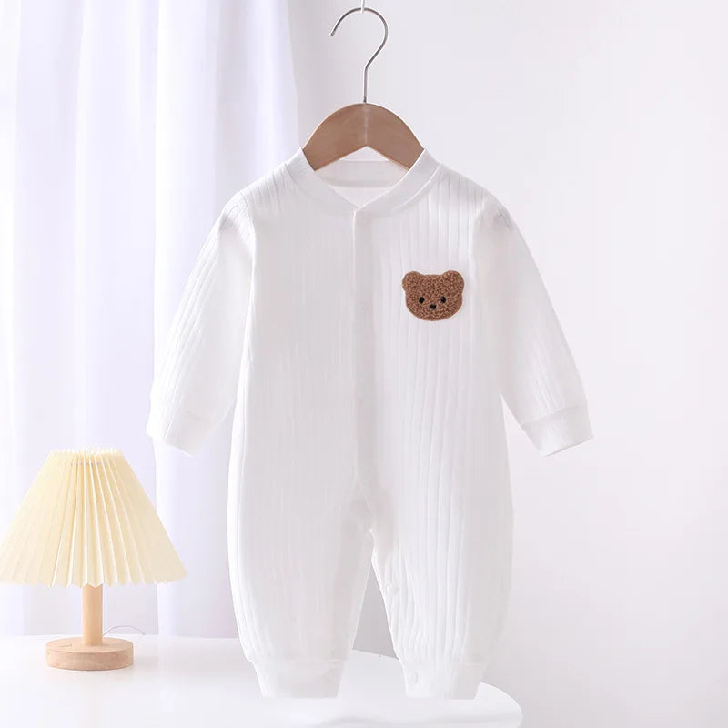 Pyjama Douillet Petit Ours – Coton 100 % Bio (0 à 24 mois)
