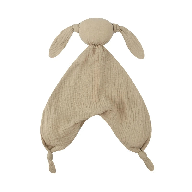 Lapinou d’Amour – Doudou Apaisant en Coton Muslin
