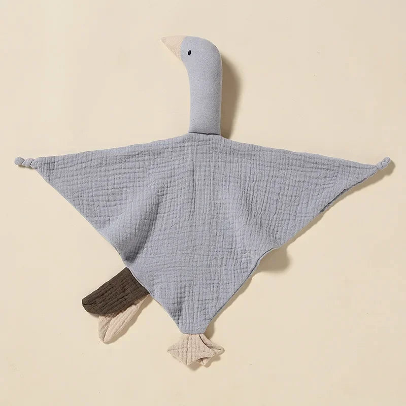 Gabin l’Oie – Doudou Câlin en Coton Muslin
