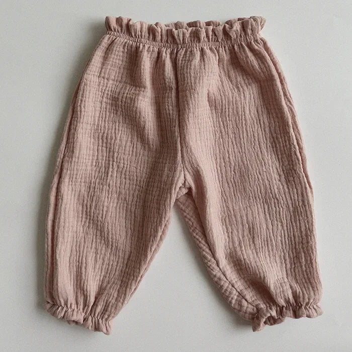Pantalon Malin Souple en Coton Bio Imprimé