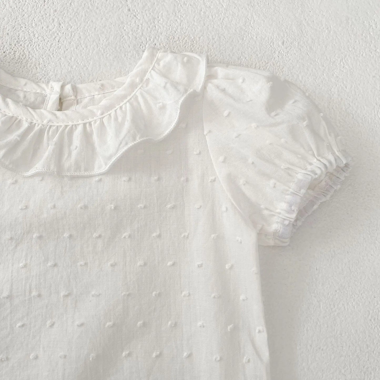 Blouse Nuage - Haut Bébé Col Claudine Tout Doux (0 à 3 ans)