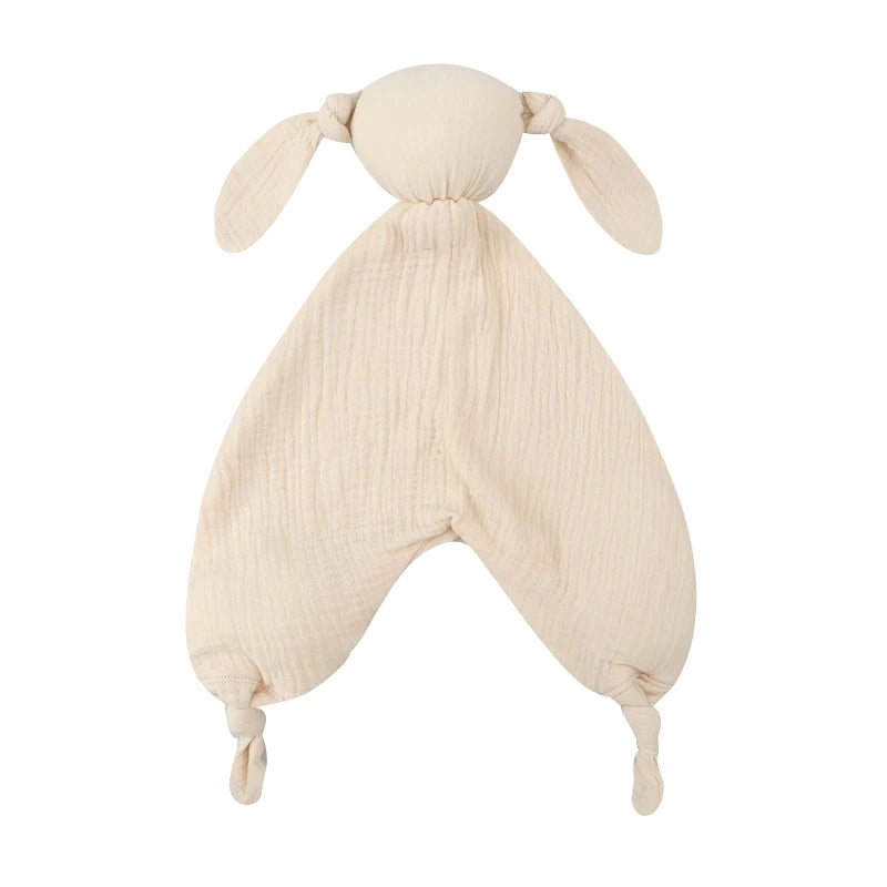 Lapinou d’Amour – Doudou Apaisant en Coton Muslin