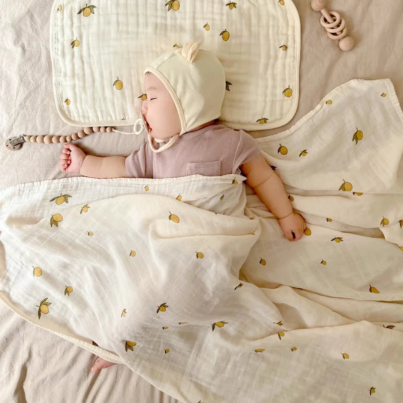 Nuage de Coton – Couverture en mousseline toute douce