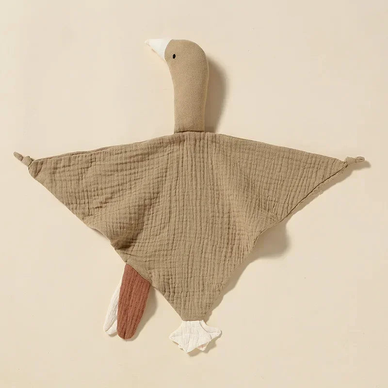 Gabin l’Oie – Doudou Câlin en Coton Muslin
