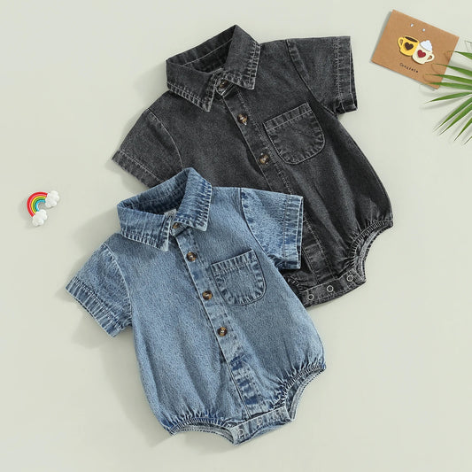 Ma Première Combi en Jean – Petit Bout de Denim