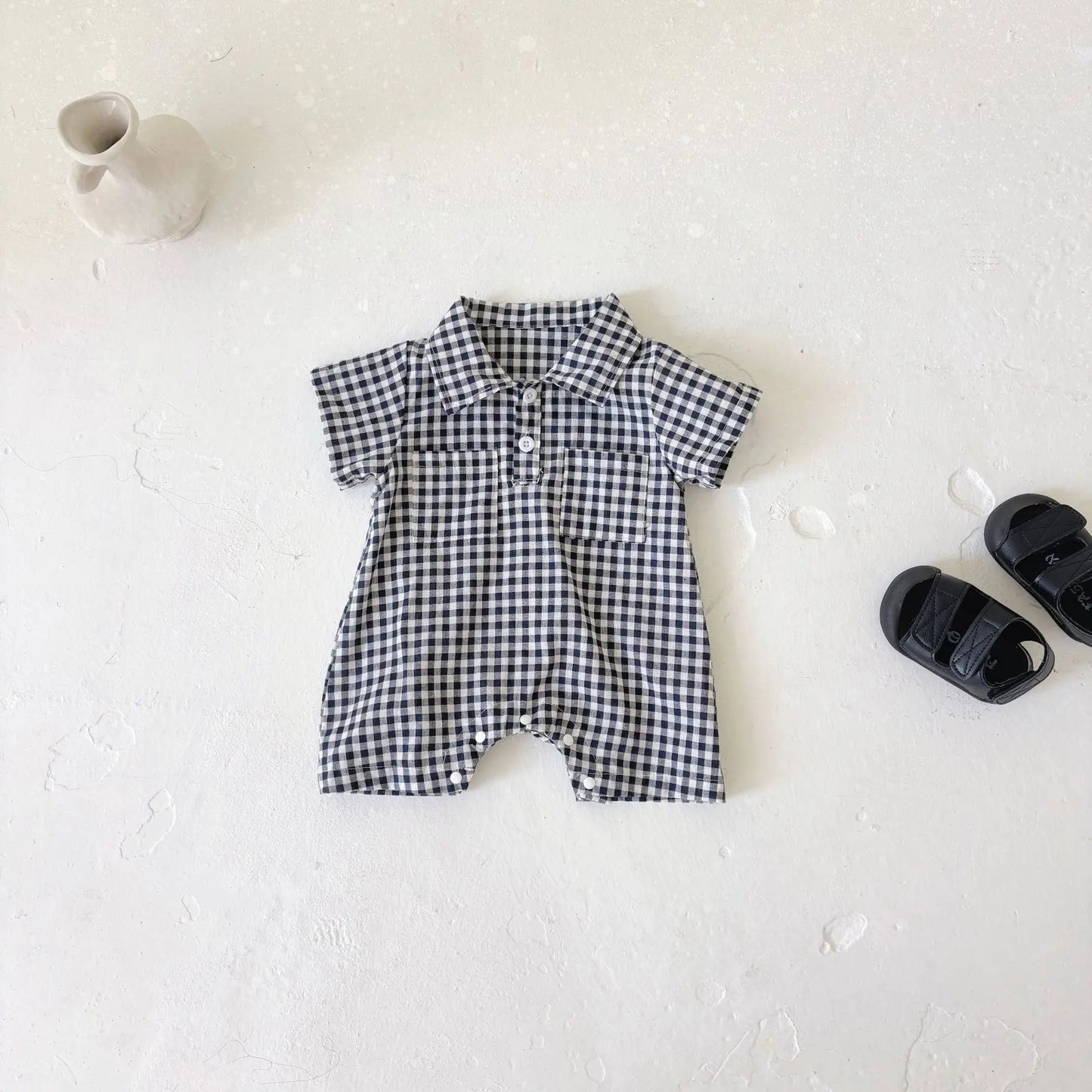 Combi Vichy en Coton