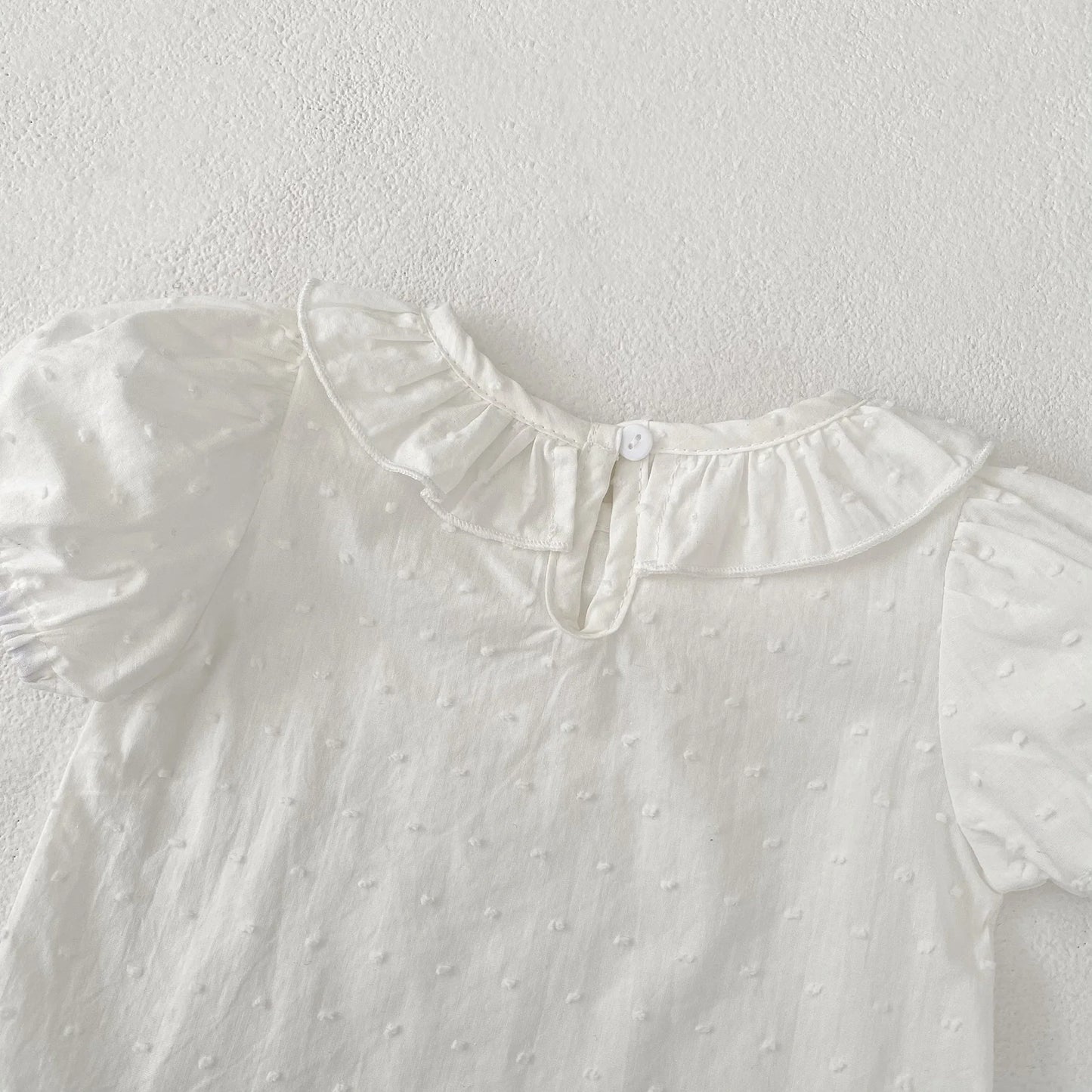 Blouse Nuage - Haut Bébé Col Claudine Tout Doux (0 à 3 ans)