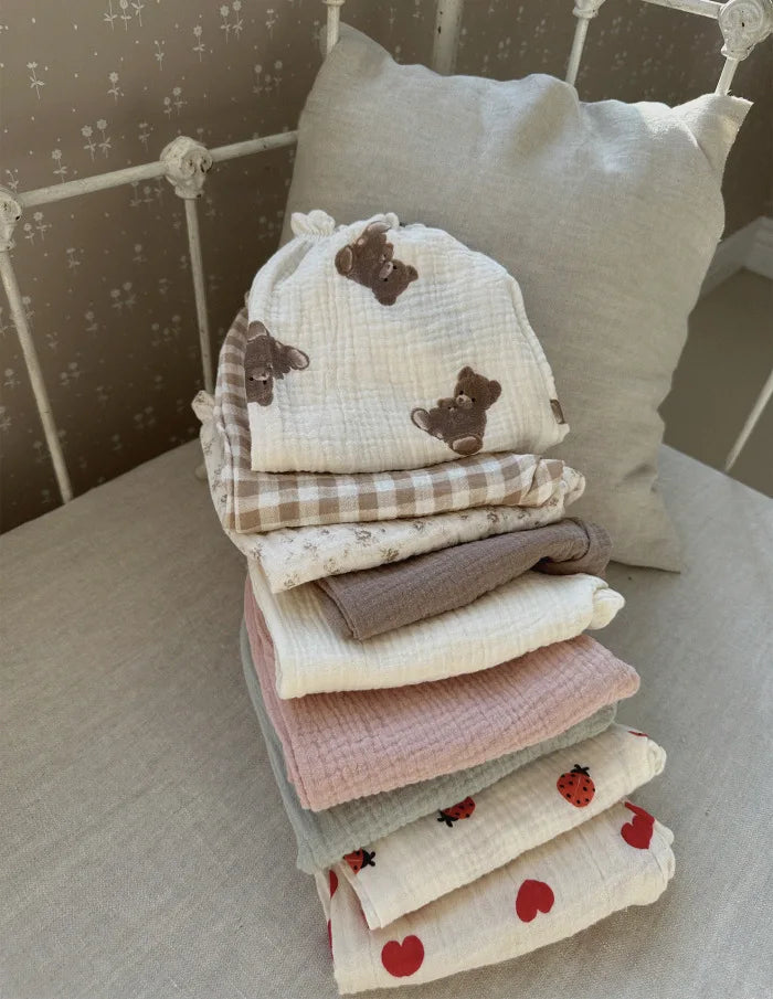 Pantalon Malin Souple en Coton Bio Imprimé