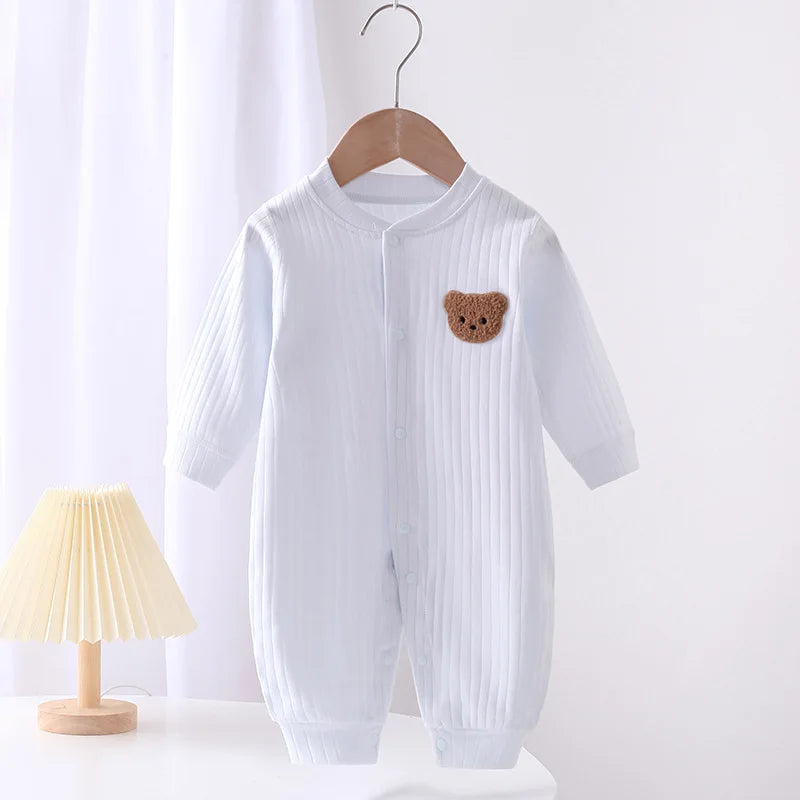 Pyjama Douillet Petit Ours – Coton 100 % Bio (0 à 24 mois)