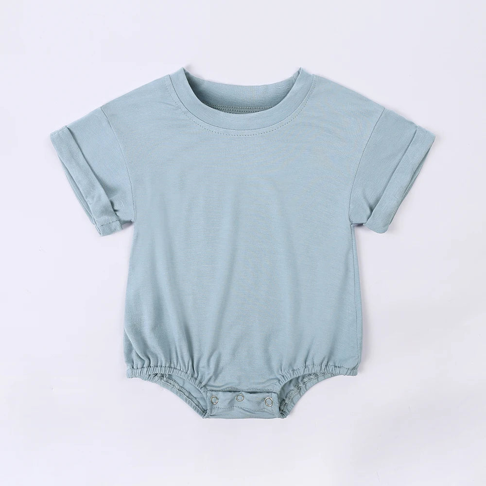 Combi Bambou – Barboteuse Minimaliste en Fibre Naturelle (3–24 mois)