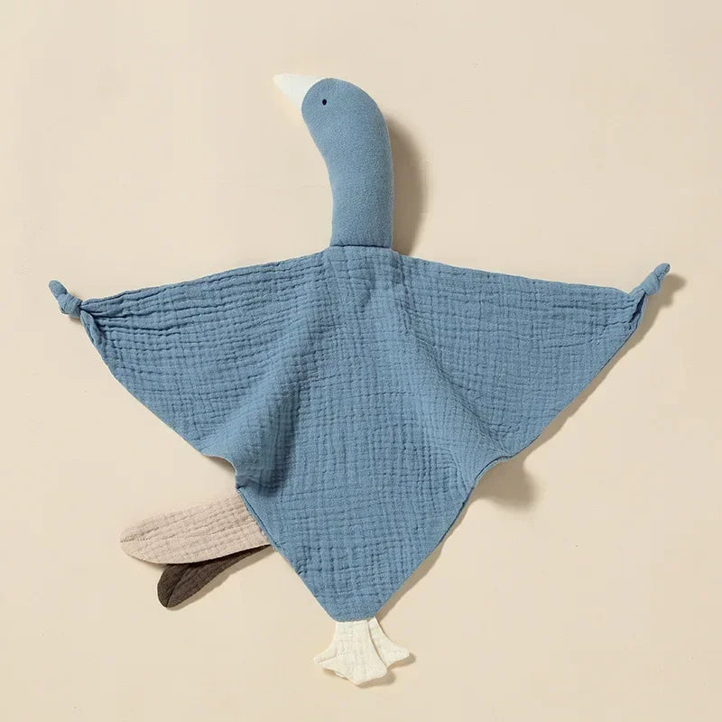 Gabin l’Oie – Doudou Câlin en Coton Muslin