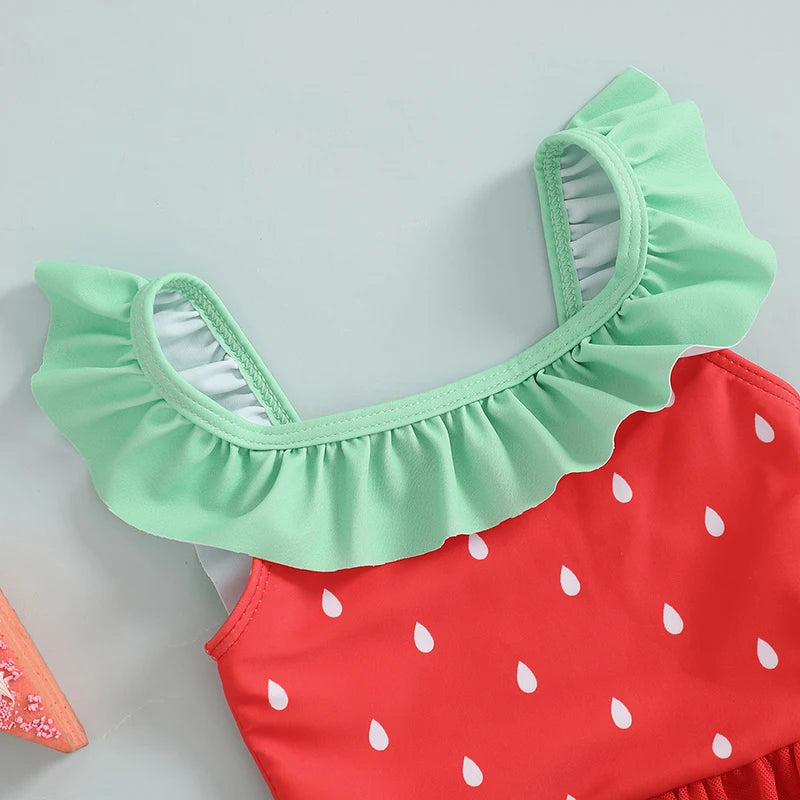 Maillot Volanté Bébé – Petits Bains Plein de Charme (0-3 ans)