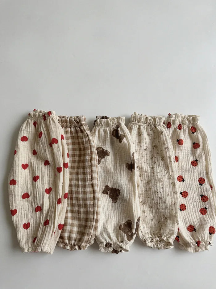 Pantalon Malin Souple en Coton Bio Imprimé