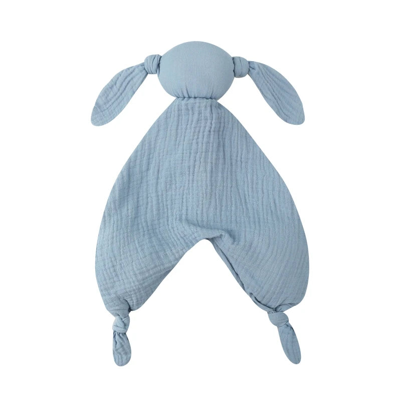 Lapinou d’Amour – Doudou Apaisant en Coton Muslin