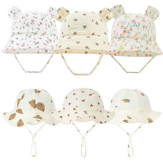Chapeau P’tites Oreilles – Bob Bébé à Imprimés (3–12 mois)