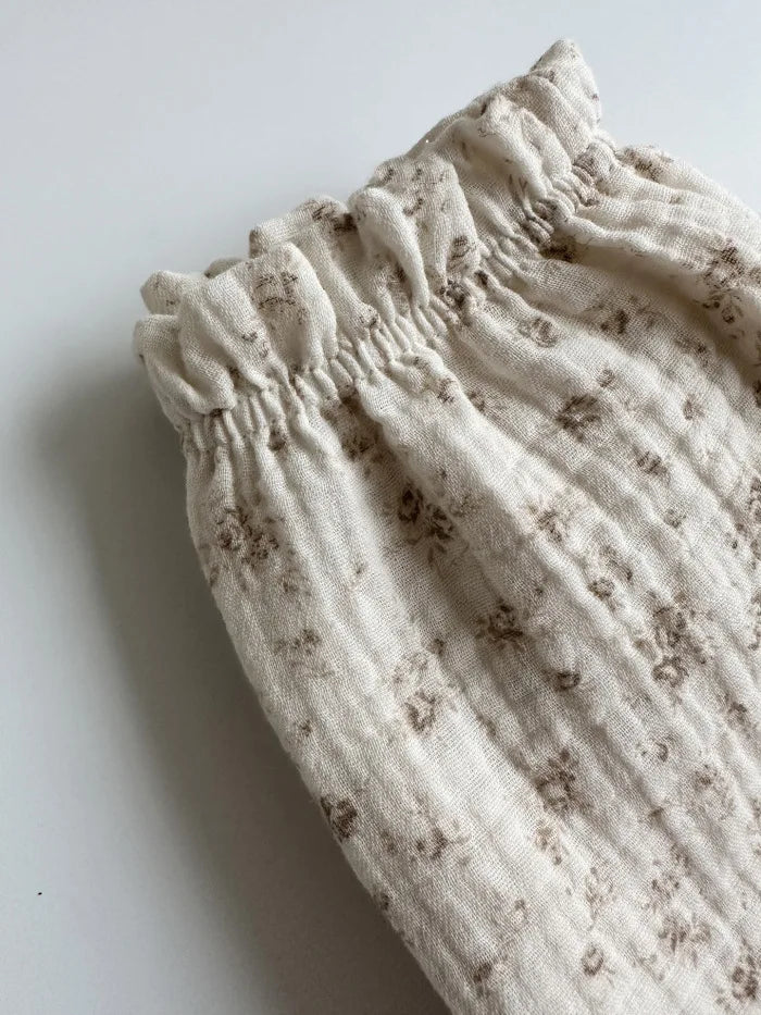 Pantalon Malin Souple en Coton Bio Imprimé