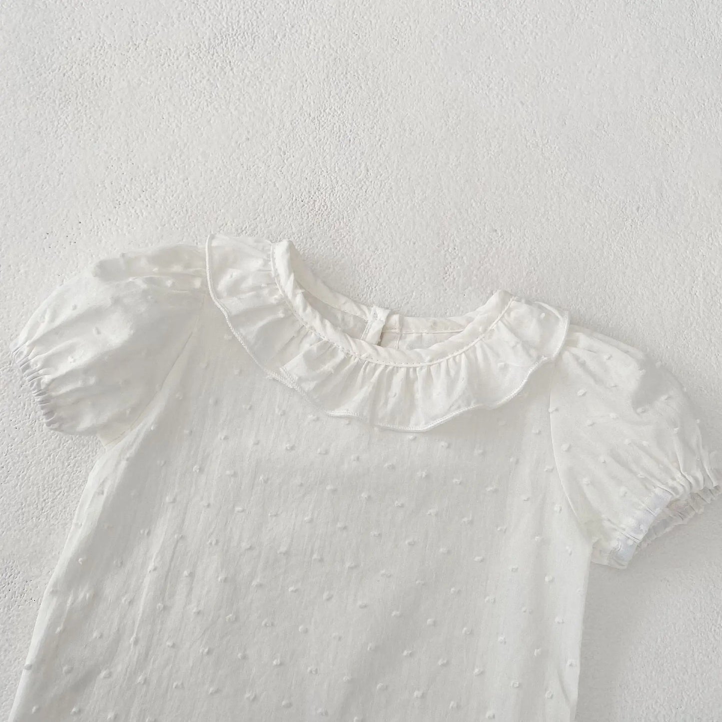 Blouse Nuage - Haut Bébé Col Claudine Tout Doux (0 à 3 ans)