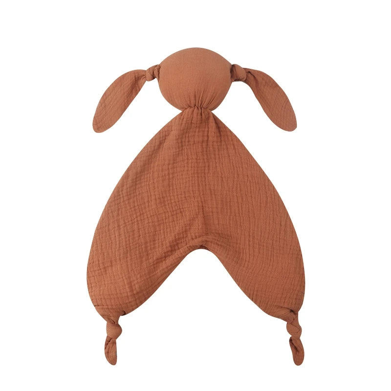 Lapinou d’Amour – Doudou Apaisant en Coton Muslin