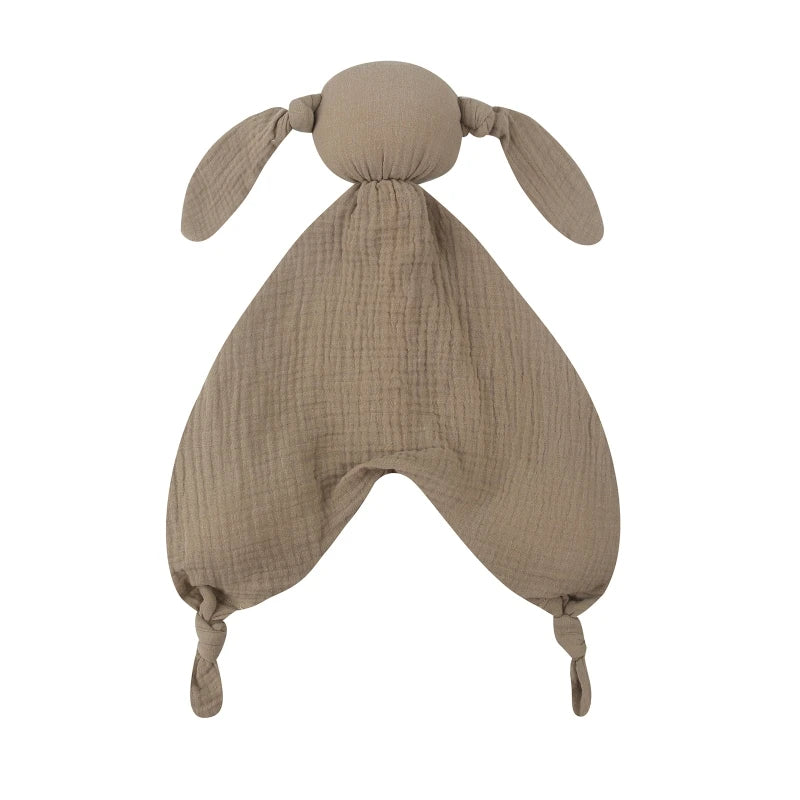 Lapinou d’Amour – Doudou Apaisant en Coton Muslin