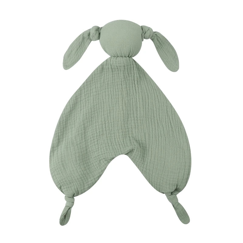 Lapinou d’Amour – Doudou Apaisant en Coton Muslin
